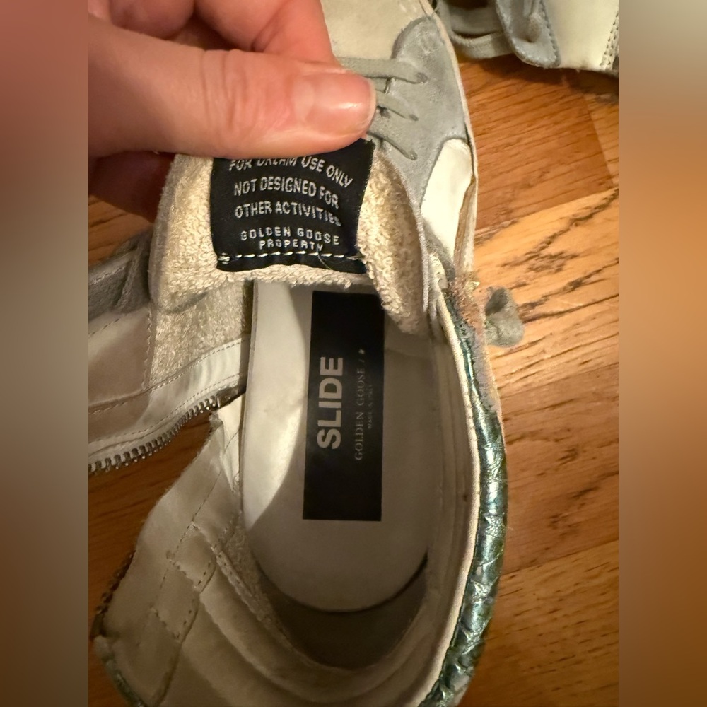 Golden Goose Slide High Top Sneakers - Picture 8 of 8